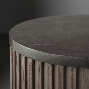 Felly materiale misto pietra Top di lusso <span class=keywords><strong>tavolino</strong></span> da salotto decorazione piedistallo <span class=keywords><strong>tavolino</strong></span> da caffè per <span class=keywords><strong>piante</strong></span> - Product Image 4