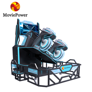 Moviepower VR <span class=keywords><strong>Storm</strong></span> <span class=keywords><strong>Rider</strong></span> 9D จำลองการบินในร่มรถไฟเหาะนั่งอุปกรณ์ความบันเทิงสำหรับโรงเรียนรับเลี้ยงเด็กใช้ในสนามบิน - Product Image 3