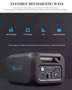 Batterie Lifepo4 extensible portable 2048Wh avec contrôleur MPPT onduleur à onde sinusoïdale pure pour <span class=keywords><strong>AC200Max</strong></span> et AC300 - Product Image 3