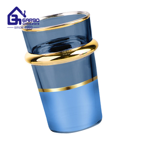 ถ้วยแก้วใส่ชาเขี<span class=keywords><strong>ย</strong></span>วโมร็อกโกทรงไม้ไผ่130มล. - Product Image 3