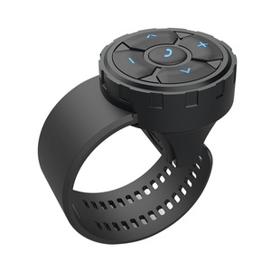 Controlador <span class=keywords><strong>Bluetooth</strong></span> para coche, Control remoto inalámbrico <span class=keywords><strong>Bluetooth</strong></span> multifuncional, Control remoto Universal para coche, música inteligente, teléfono, botón de control remoto - Product Image 1