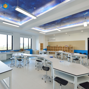 Nội Thất Phòng Thí Nghiệm Trung Học Bàn Phòng Thí Nghiệm Lục Giác Cho Học Sinh - Product Image 5