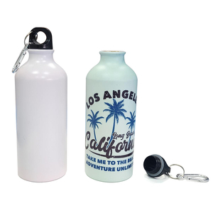 Nouveauté 500ml/600ml/ 750ml Sublimation <span class=keywords><strong>eau</strong></span> froide/liquides magique couleur changeante bouteille de sport en aluminium couleur bleue et rouge - Product Image 4