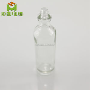 10ml 50ml runde Safloröl glasflasche ätherisches Öl <span class=keywords><strong>Massage</strong></span> öl flaschen Behälter mit Plastik kappe - Product Image 5