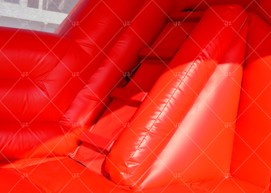 Casa di rimbalzo gonfiabile, ponticello del castello dei bambini ampia <span class=keywords><strong>Area</strong></span> di salto, pareti in rete circondati, scivolo, canestro da basket - Product Image 5