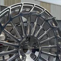 Jantes monobloc forgées polies de 18, 19, 20, 21, 22, 23, 24 pouces, 5x112, 5x120, en alliage, pour voitures particulières Mercedes Benz, BMW, Audi