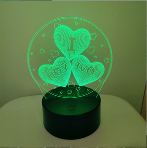 Lampe de table LED <span class=keywords><strong>3D</strong></span> à illusion optique <span class=keywords><strong>Marvel</strong></span> personnalisée en acrylique, rechargeable, 7 couleurs, pour décoration intelligente de la maison - Product Image 2