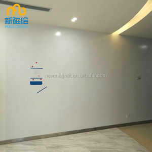 Pizarra Blanca Autoadhesiva Flexible Reforzada con Acero PET para Tablero <span class=keywords><strong>de</strong></span> Anuncios y Notificaciones <span class=keywords><strong>de</strong></span> Oficina, Tamaño 0.9x20m, Marca MAG DRAW - Product Image 1