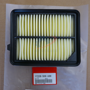 17220-5K0-A00กรองอากาศของแท้สำหรับ Honda Acura <span class=keywords><strong>Civic</strong></span> Hybrid ชิ้นส่วนอะไหล่รถยนต์172205K0A00ตัวกรอง - Product Image 1