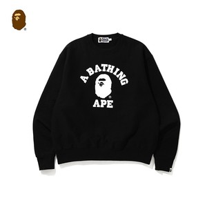 Felpa con cappuccio da uomo in 100% cotone French Terry, velluto, modello <span class=keywords><strong>Bape</strong></span>, neutra, giacca A Bathing Ape. - Product Image 5