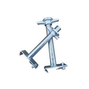 <span class=keywords><strong>Pièces</strong></span> d'<span class=keywords><strong>échafaudage</strong></span> en tige filetée creuse galvanisée, base de support de positionnement pour poutre en I cantilever, prix compétitif usine - Product Image 1
