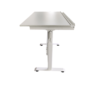 Estación <span class=keywords><strong>DE</strong></span> TRABAJO <span class=keywords><strong>DE</strong></span> ORDENADOR pequeña móvil con diseño <span class=keywords><strong>de</strong></span> manivela moderna, ajuste manual <span class=keywords><strong>de</strong></span> altura y ángulo, mesa <span class=keywords><strong>de</strong></span> escritura, estudio - Product Image 5