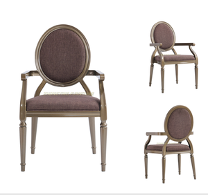 เก้าอี้จัดเลี้ยงในโรงแรมเก้าอี้จัดเลี้ยงผ้าแบบยุโรปพนักพิงหลังสไตล์วินเทจดีไซน์ยอดนิยม - Product Image 1