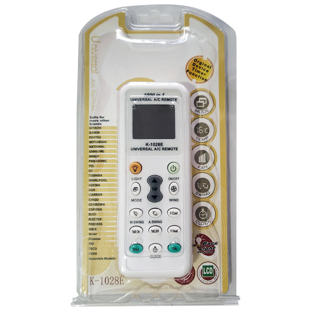 Universal Home Air Conditioner Remote Control Complete Range of Models Air Conditioning Fitting