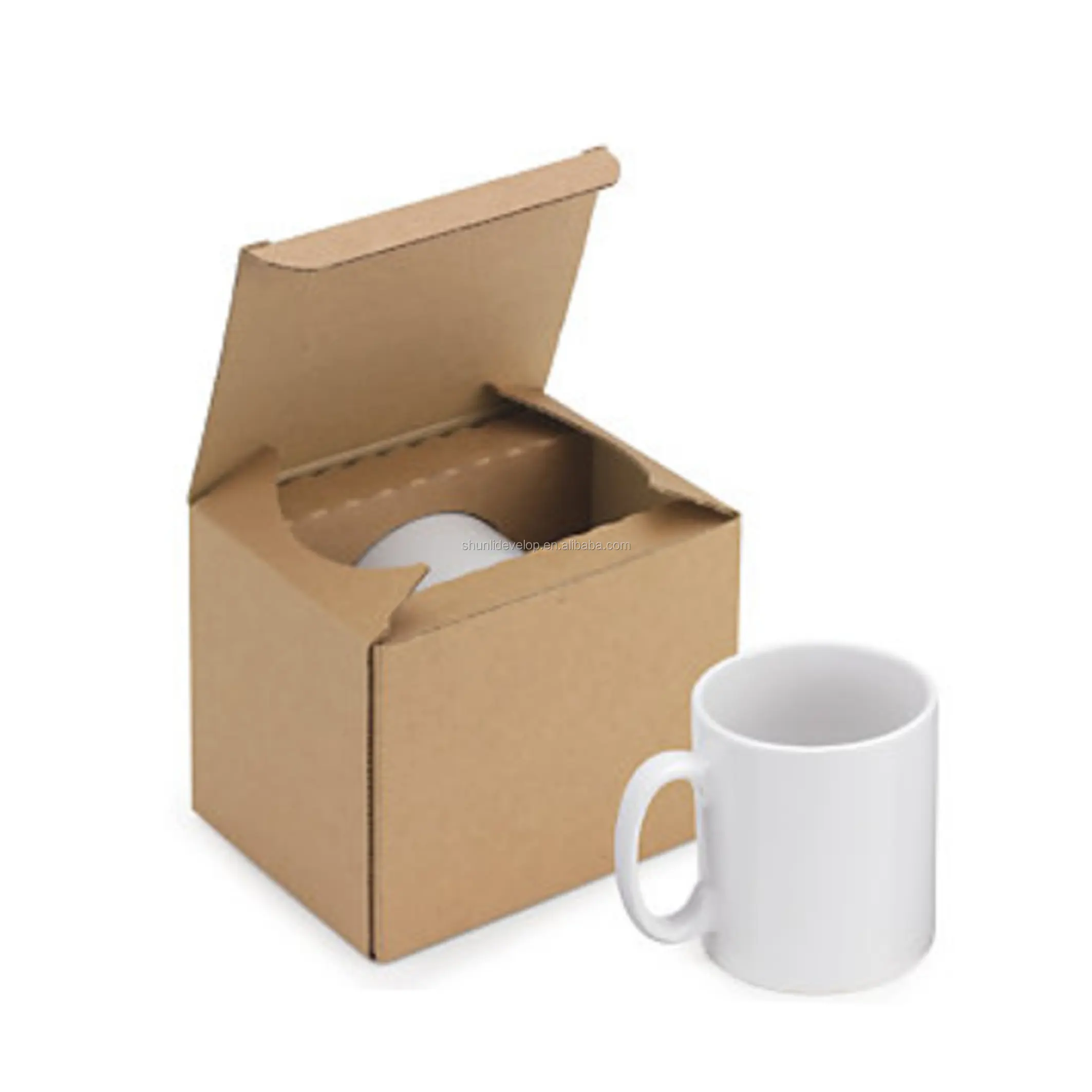 Kotak Hadiah Mug Pabrik Murah Mug Kopi Kotak Hadiah Kotak Kardus dengan Busa