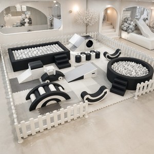 Area Gioco Modulare OEM in Pelle PU e Peluche, Piscina di Palline Morbida, Area Gioco <span class=keywords><strong>Mobile</strong></span> per Bambini, Idee Commerciali per Aree Gioco - Product Image 3