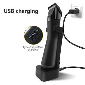 Máquina de afeitar eléctrica para hombres, depiladora de bolas para vello púbico, para el pecho, axila y cuerpo, impermeable - Product Image 2