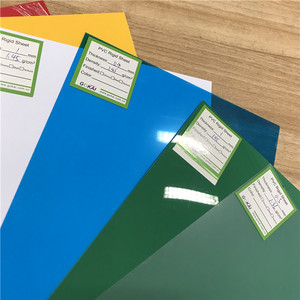 แผ่นพีวีซีใสแข็งขนาด0.15มม. 0.20มม. 0.25มม. มีสีให้เลือก - Product Image 5