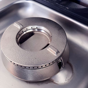 موقد غاز تجاري من الفولاذ المقاوم للصدأ، معدات مطبخ، موقد غاز بـ 6 شعلات مع فرن، موقد متعدد الاستخدامات مع وعاء فخاري - Product Image 5