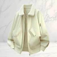 Veste décontractée pour homme, coupe-vent, pour l'extérieur, automne et hiver, à revers, avec fermeture éclair, grandes tailles, vente en gros d'usine