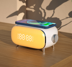 LED Horloge Numérique Réveil Lumière Réveil <span class=keywords><strong>Lampe</strong></span> de Table avec Mode Coucher Veilleuse pour Chambre Décoration Horloge De Bureau - Product Image 5