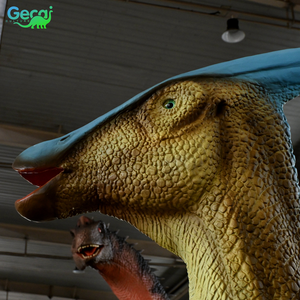 Modèle animatronique de Parasaurolophus du parc à dinosaures Gecai Jurassic à vendre pour les zoos et les zones touristiques - Product Image 6