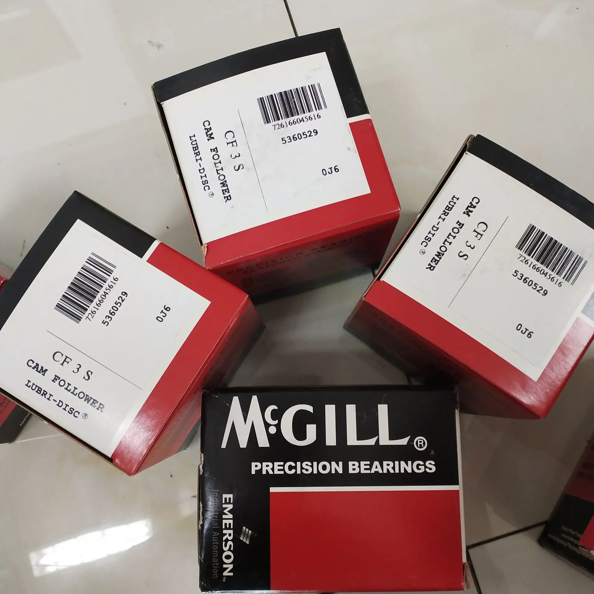 Mcgill Cam Follower CF5/8 Needle Roller Bearing