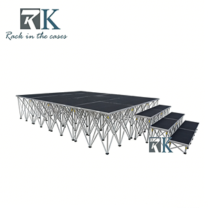Fast install Aluminum Stage Aluminum Support Mobile Stage for Wedding Performance Exhibition Music Events - Product Image 2