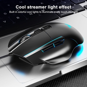 Aula f812 có dây Chuột chơi game với RGB marquee chiếu sáng & 6 phím macro giao diện USB theo dõi laser trong kho - Product Image 5