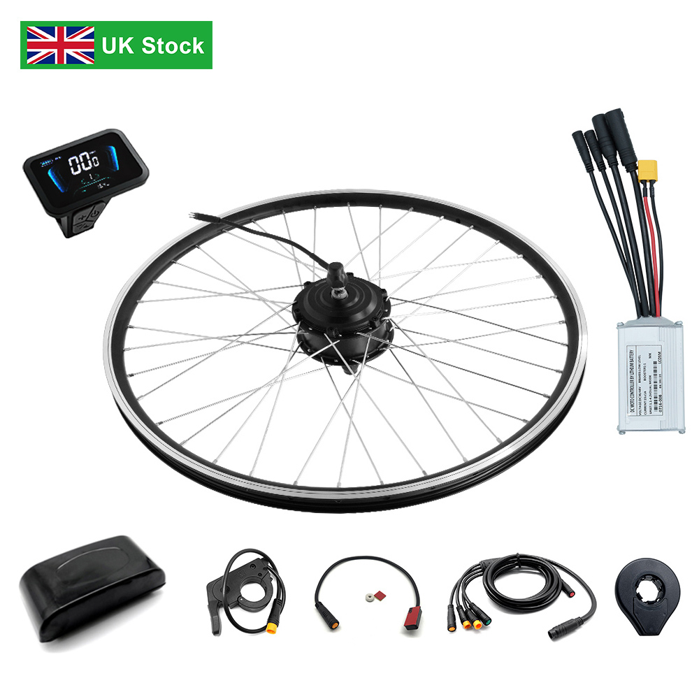 electric bicycle conversion kit uk Premium Offroad Bike Kit, 26" Rear Please select your size before purchasing that matches the information on the tyre sidewall GreenPedel 36v Electric Bicycle Conversion
