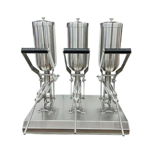 Máquina Manual <span class=keywords><strong>de</strong></span> Acero Inoxidable para Rellenar <span class=keywords><strong>Churros</strong></span> con Mermelada, Crema o <span class=keywords><strong>Chocolate</strong></span>, Inyector para Hacer <span class=keywords><strong>Churros</strong></span> Españoles <span class=keywords><strong>Rellenos</strong></span> - Product Image 1