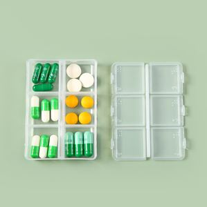 Boîte à médicaments hebdomadaire personnalisée, écologique, en plastique, format poche, avec rangement <span class=keywords><strong>pour</strong></span> médicaments et besoins d'urgence lors de vos sorties - Product Image 4