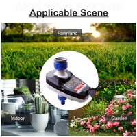 Programmateur intelligent pour arroseur extérieur avec écran LCD, capteur de pluie et verrouillage enfant