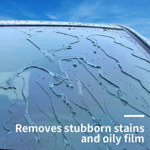 Dégraissant pour vitres de voiture, élimine les traces d'eau ou les taches, convient aux pare-brise et aux rétroviseurs, détergent pour voiture, mousse riche, parfum agréable - Product Image 4