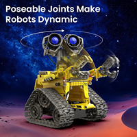 Juego de Bloques de Construcción STEM 3 en 1, Juguete Robot Transformable en Dinosaurio y Tanque, Kit Educativo de Ladrillos para Niños y Niñas, Regalo Infantil