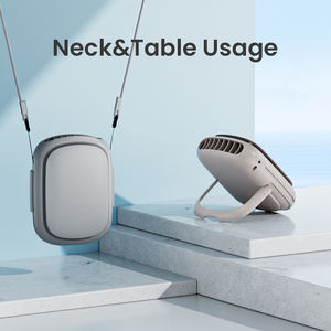 Cinturón de cintura portátil ventilador cuello cintura Mesa Mini ventilador regalo para novia hermana Cinturón desmontable ventilador - Product Image 6