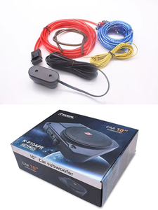 Subwoofer de voiture ultra-plat 12V de 10 pouces, nouvelle conception, 800W, amplificateur de puissance élevé, pour installation sous le siège, vente en gros - Product Image 6
