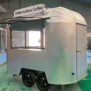 Carrito Móvil Galvanizado para Comida Rápida (Hot Dogs, Té con Leche, Café) - Uso en Exteriores, Áreas Concurridas, Alimentación Eléctrica Integrada, Fácil Montaje - Product Image 4