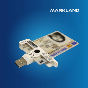 เครื่องอ่านบัตรสมาร์ทการ์ดแบบพกพา uTrust Smart Fold SCR3500A ขนาดกะทัดรัดพิเศษ - Product Image 1