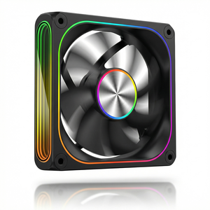 Ventiladores de PC de Escritorio con Lente de Tres Lados, Coloridos, 12v, Inteligentes, de 120mm, para Caja de Ordenador, con Diseño de CD - Product Image 6