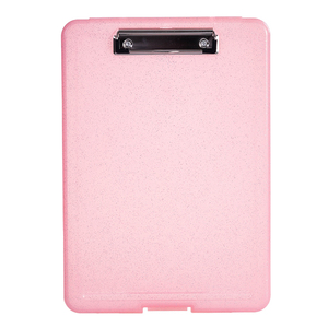 Nhựa mờ lưu trữ long lanh <span class=keywords><strong>clipboard</strong></span> với cấu hình thấp Clip Wall Mount Clip bảng cho văn phòng - Product Image 6