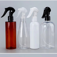 Botella de Spray de Plástico Transparente Personalizada de PET de 60 ml, 100 ml, 250 ml, 320 ml para Agua, Líquidos, Cosméticos, con Pulverizador
