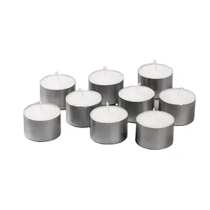 Giá Rẻ 100 Gói Ánh Sáng Ấm Áp Mini Trắng Sáp Trà Nến Nga Tealight Nến