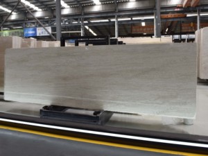 UnionStone - Losa Grande de Travertino Súper Blanco, Diseño Moderno, Superficie Pulida, Impermeable, Duradera, Uso Comercial, Hotel, Villa - Product Image 3