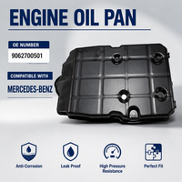 Cárter de Aceite de Motor Premium para Mercedes-Benz, Unidad OE 9062700501, Depósito de Alta Capacidad, Diseño de Flujo Óptimo y Precisión en la Fabricación