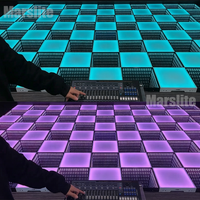 Piste de danse LED 3D magnétique IP54 pour extérieur, piste de danse pour mariage, pista de baile iluminada, panneau de piste de danse LED pour DJ, discothèque, fête