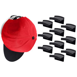 Support de casquettes LM LM25169 pour porte ou mur, organisateur de casquettes de baseball, rangement pour chapeaux, cintres - Product Image 1