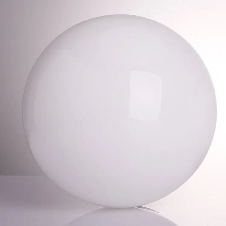 Pantalla de luz nórdica G9 personalizada, cubierta de lámpara esmerilada de cristal, Bola de bola de ópalo mate, lámpara colgante, sombra de lámpara de techo Abat Jour