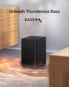 Barre de son 5.1 avec caisson de basses sans fil et enceintes surround - Système home cinéma 410W pour téléviseurs intelligents - Product Image 3