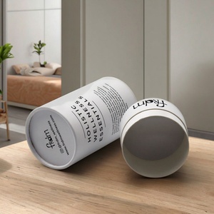 Biodegradable Elegant Custom Paper <b>Tube</b> Packaging for Essential Oil Storage Paper Canister - Product Image 3